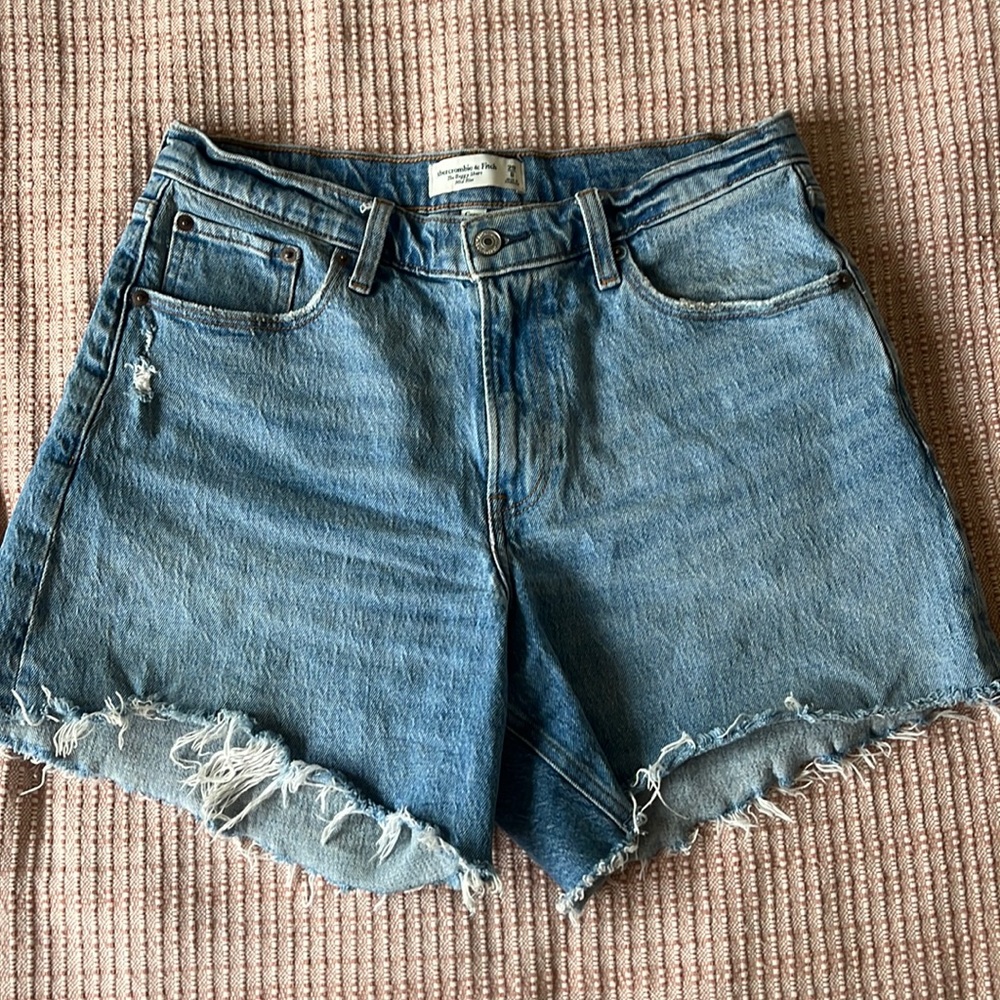 Abercrombie “The Baggy Short” Mid Rise Shorts